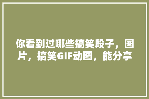 你看到过哪些搞笑段子，图片，搞笑GIF动图，能分享一下吗「帅气表白英语句子带翻译简短」 你看到过哪些搞笑段子，图片，搞笑GIF动图，能分享一下吗「帅气表白英语句子带翻译简短」 土味情话