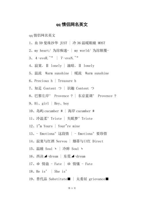 关于爱情的英文缩写网名「英语表白词缩写句子简短一点」 关于爱情的英文缩写网名「英语表白词缩写句子简短一点」 聊天话题