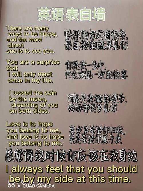 告白墙语句「有关表白墙的句子英语版简短」 土味情话 告白墙语句「有关表白墙的句子英语版简短」 告白墙语句「有关表白墙的句子英语版简短」 土味情话