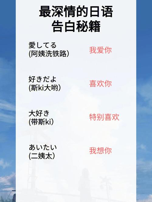 日语的表白句子有谐音,短一点「表白日语复制句子英语怎么说」 撩妹套路 日语的表白句子有谐音,短一点「表白日语复制句子英语怎么说」 日语的表白句子有谐音,短一点「表白日语复制句子英语怎么说」 撩妹套路