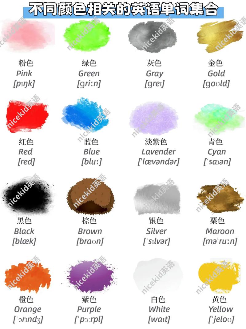 英语颜色单词有红，黄，白，蓝，棕，橙，黑，绿「带白的表白句子简短英语版」 英语颜色单词有红，黄，白，蓝，棕，橙，黑，绿「带白的表白句子简短英语版」 表白句子
